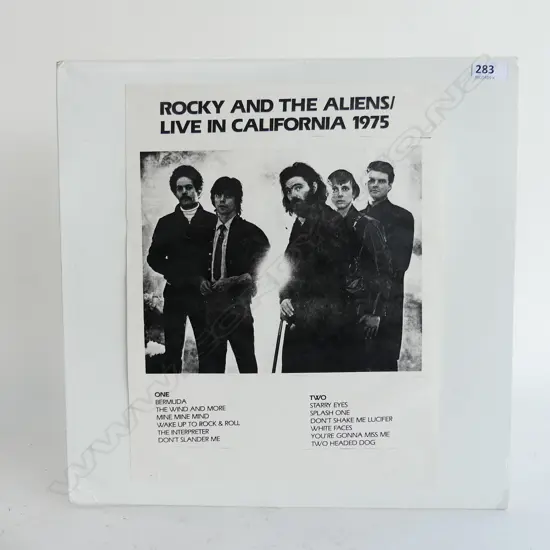 Roky Erickson And The Aliens, Live In California 1975